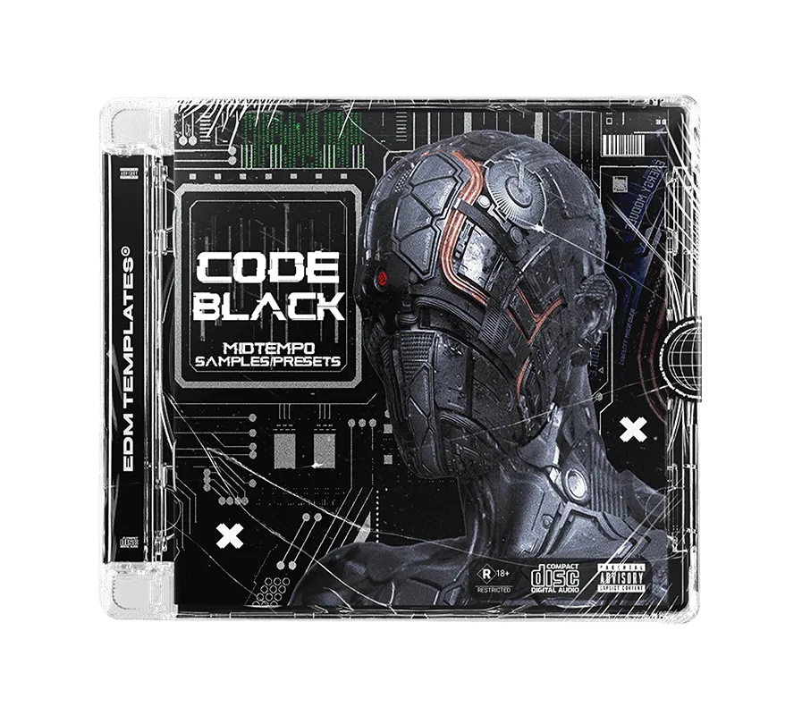 CODE BLACK | MIDTEMPO SAMPLE/PRESET PACK – ⛓👽 EDM TEMPLATES