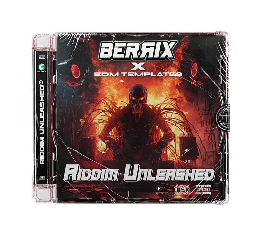 EDM Templates x Berrix Riddim Unleashed Sample & Serum Preset Pack Coverart