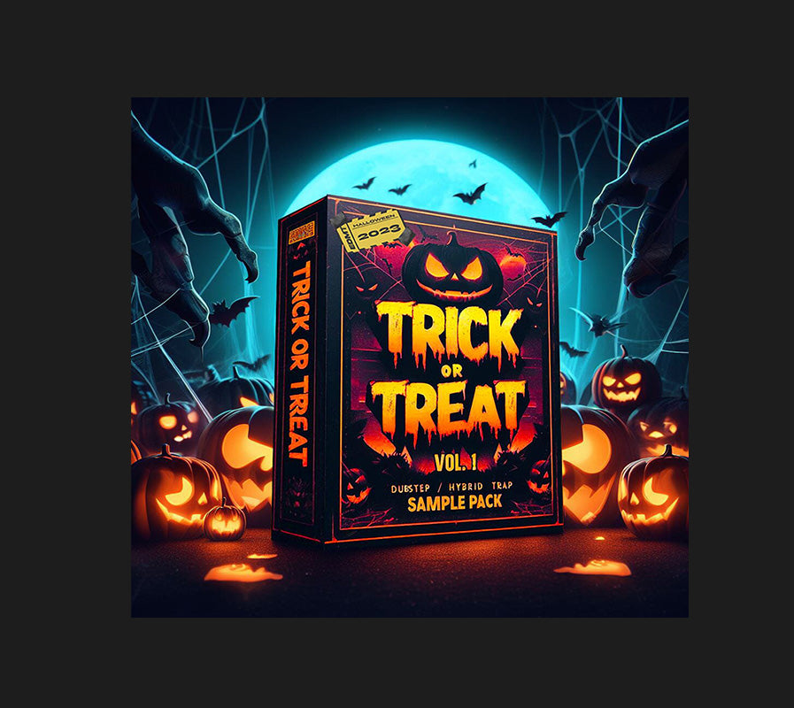 Trick or treat vol 1 dubstep hybrid trap sample pack