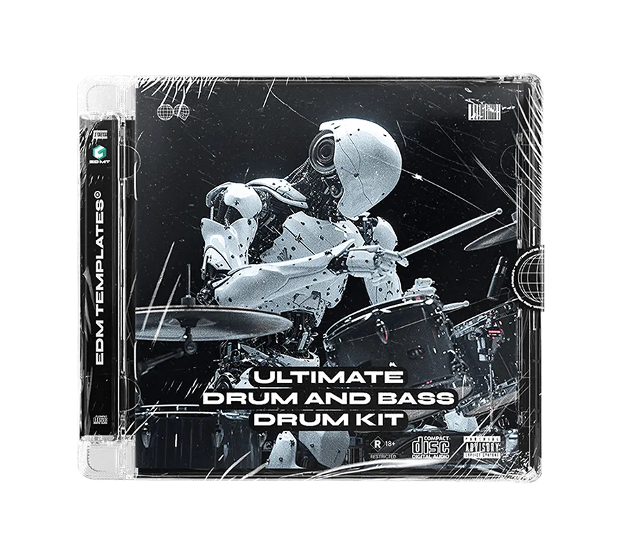 EDM Templates Ultimate Drum and Bass Drum Kit Coverart