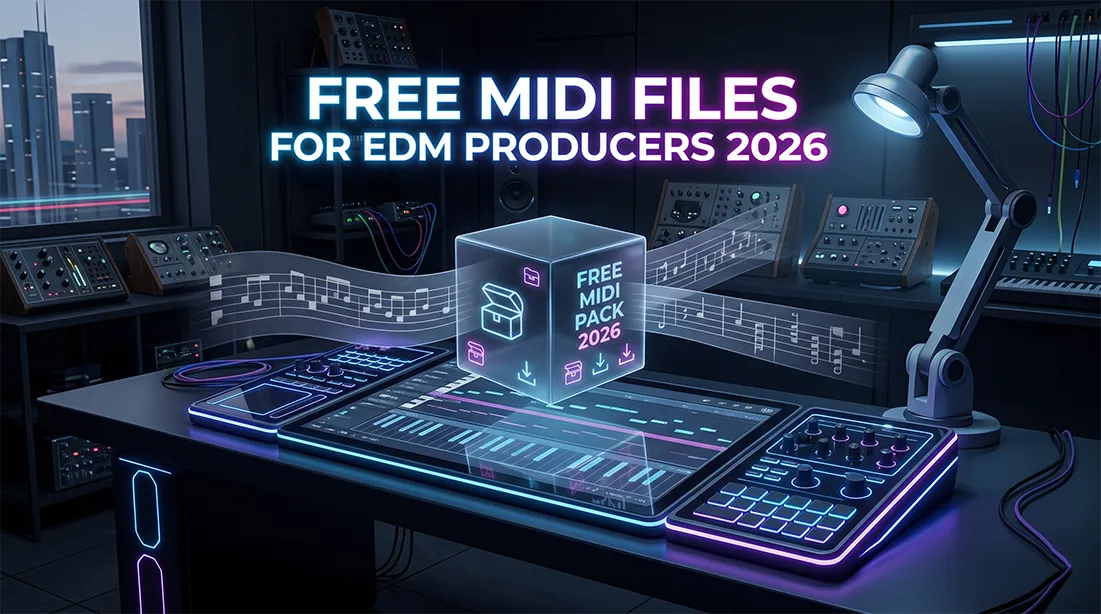 1,552 Free MIDI Files for EDM Producers