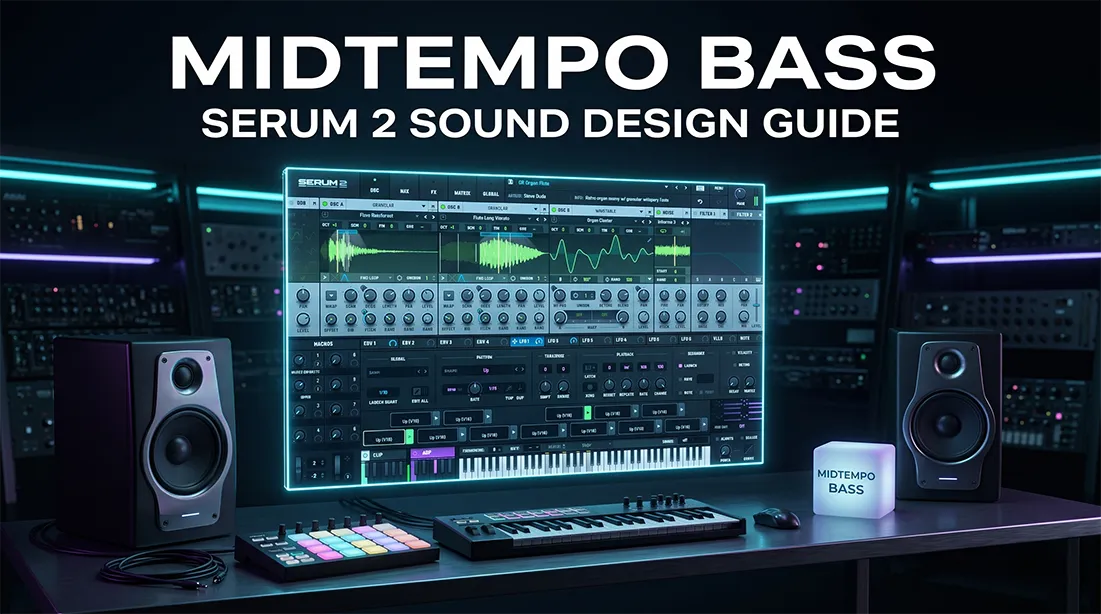 How To Make Midtempo Bass In Serum 2: 2026 Industrial Bass Guide