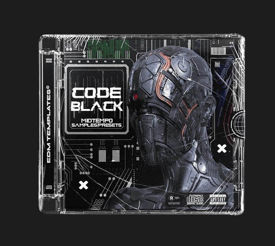 CODE BLACK | MIDTEMPO SAMPLE/PRESET PACK – ⛓👽 EDM TEMPLATES