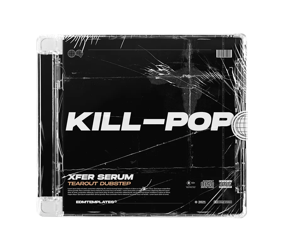 Kill-Pop Tearout Dubstep Serum Presets Cover Art