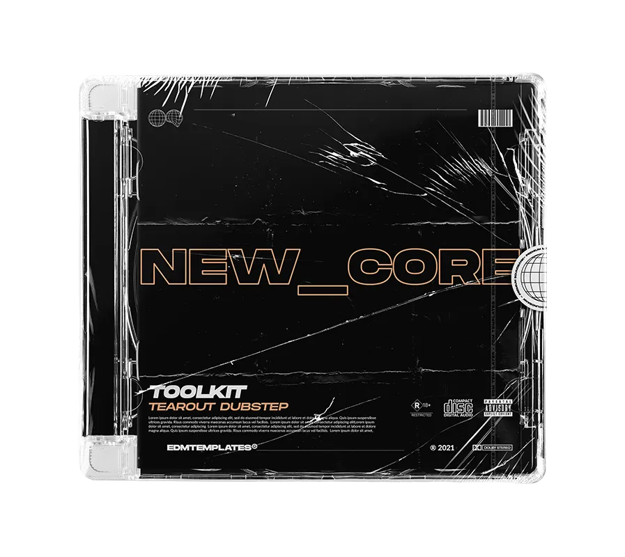 New Core Tearout Dubstep Serum Presets Cover Art