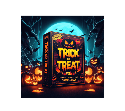 Trick Or Treat Dubstep Sample Pack Cover Art