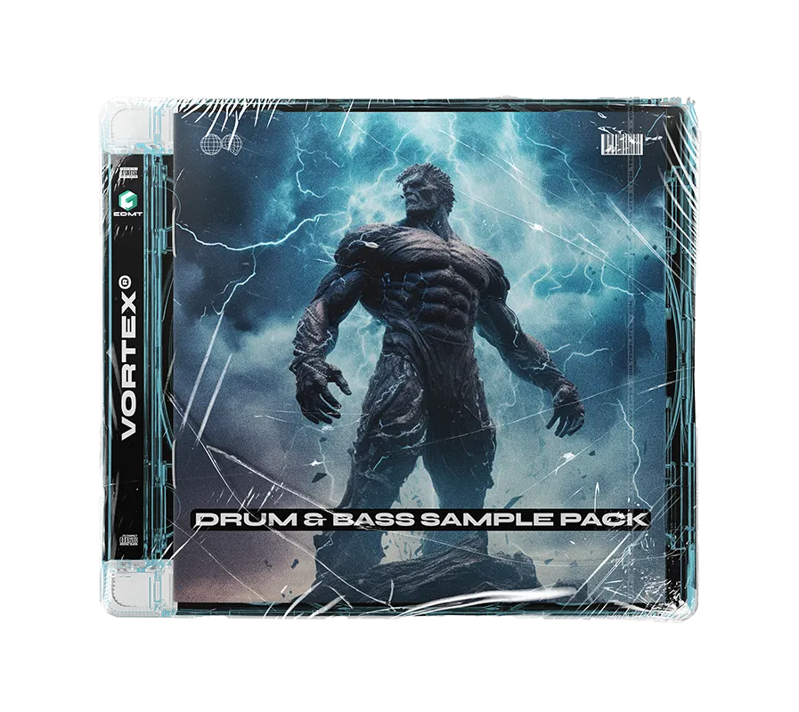 EDM Templates Vortex Drum and Bass Sample Pack Coverart